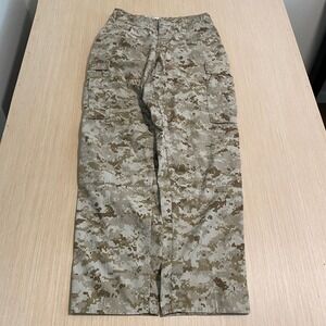 USMC MARPAT Desert Digital Camo Cargo Pants Buzz Off Insect Shield Small Regular
